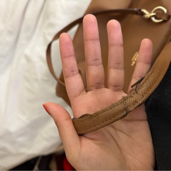 Coach Tan Leather Shoulder Bag - Picture 10 of 11